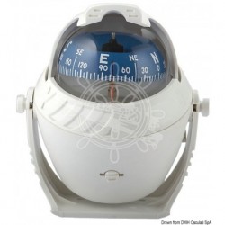 Compas Finder 2"5/8 avec étrier blanc/bleu