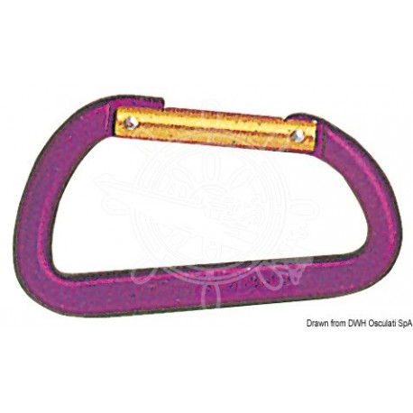 Mousqueton en alliage léger 60 mm