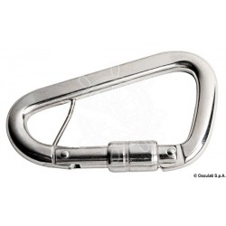 Mosqueton inox pour harnais de sécurité 100 mm