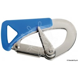 Mousqueton inox double harnais