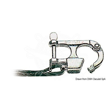 Mousqueton pour ski nautique 59,5 mm