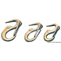 Mousqueton bronze 65 mm