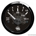 Indicateur pression de l'huile 0/10 bar noir/noir