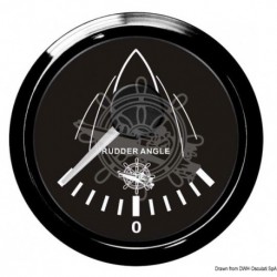 Indicateur angle de barre noir/noir