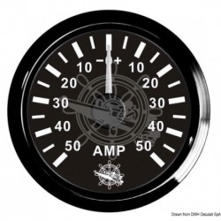 Ampèremètre avec shunt 50 A noir/noir