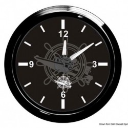 Horloge au quartz noir/noir