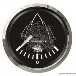 Indicateur angle de barre noir/polie