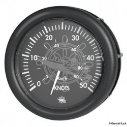 Speedomètre Guardian 0-50 nuds noir 12 V