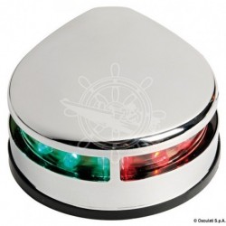 Feu navigation bicolore corp inox poli