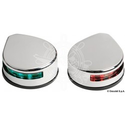 Feu navigation latéral corp inox poli