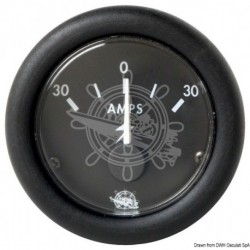 Ampèremètre Guardian noir 30-0-30 A