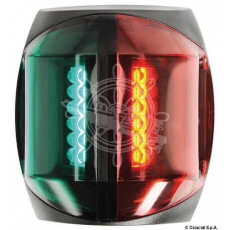 Feu de navigation Sphera II bicolore corp noir
