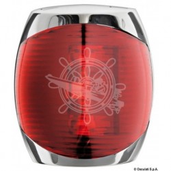Feu de navigation Sphera II corp en inox rouge