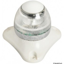 Feu de navigation Sphera II 360° blanc corp blanc