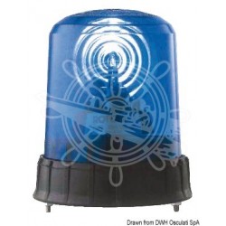 Feu de coleur bleue a. flash stroboscopique 12 V