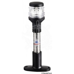 Hampe Compact en inox 20 cm feu noir