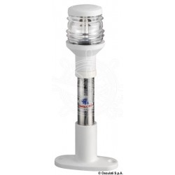 Hampe Compact en inox 20 cm feu blanc