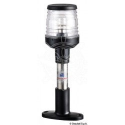 Hampe Compact en inox 20 cm feu noir