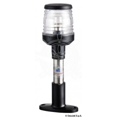 Hampe Compact en inox 20 cm feu noir