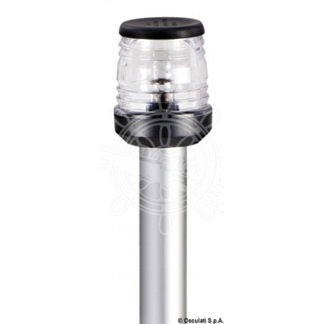 Hampe Classic en aluminium 100 cm feu 360° noir