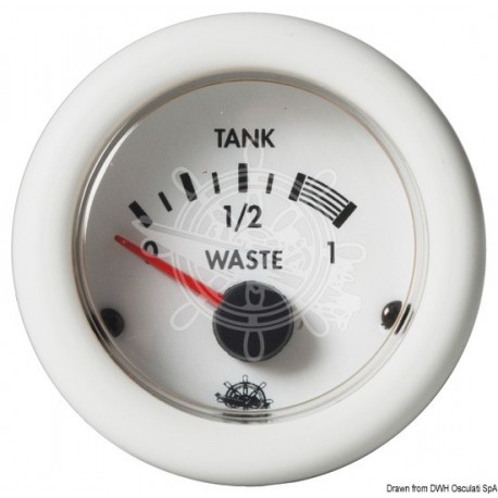 Indicateur eaux usées Guardian 10/180 ohm 12 V