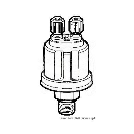 Bulbe pression huile VDO 5 bar M10x1 pôles isolés