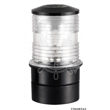 Feu tête de mât Classic 360° blanc/noir