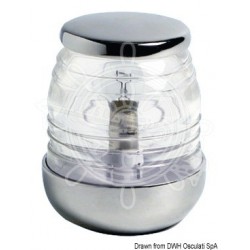 Feu tête de mât 360° AISI 316 85 mm 24 V
