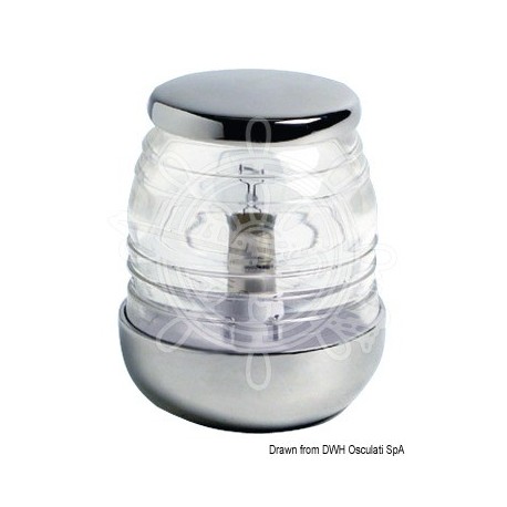 Feu tête de mât 360° AISI 316 85 mm 24 V