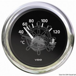 Thermomètre eau noir