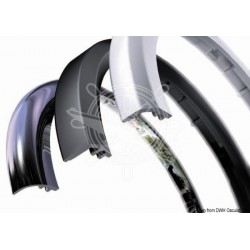 Bague de finition rounde chromée 52 mm