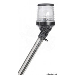 Hampe extractible noir feu 30° en axe 100 cm