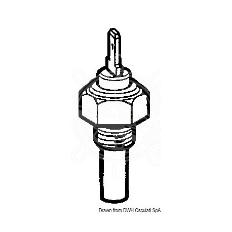 Capteur de température de eau 70-120° pôles isolés