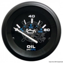 Indicateur press huile 0-80psi