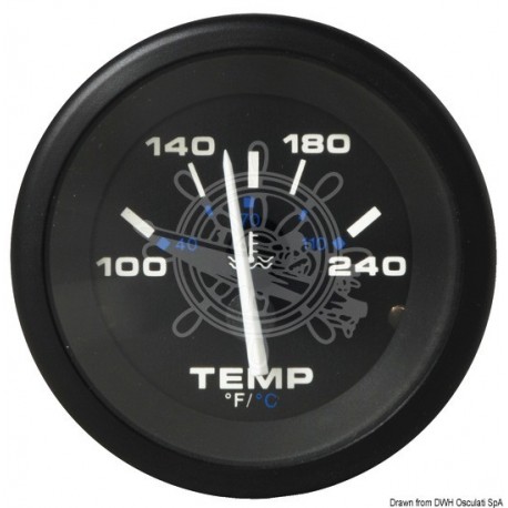 Temp.eau Teleflex 240°F