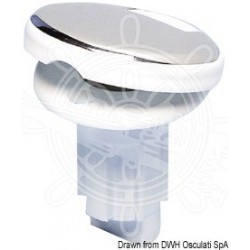 Hampe à led extractible avec base blanc 60 cm