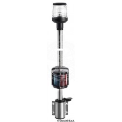 Hampe combinée à paroi noir 100 cm