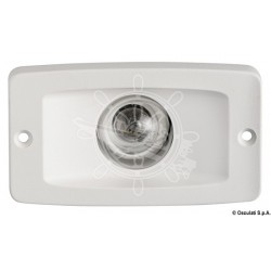 Feu de poupe à encastrer blanc en ABS