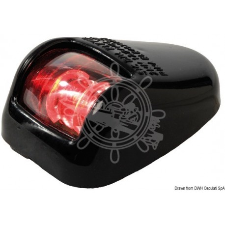 Feu de navigation Orions noir/rouge 112,5°