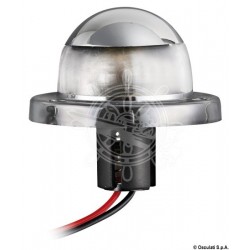 Feu de navigation en ABS chromé 225° blanc