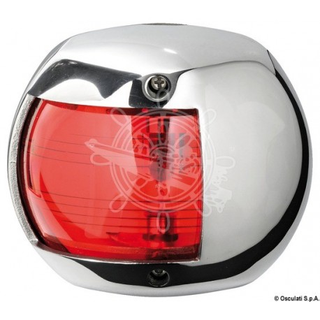 Feu de navigation Classic 12 AISI 316/rouge 112,5°