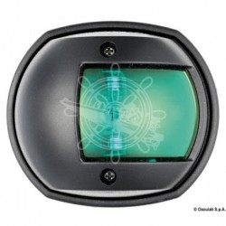 Feu de navigation Sphera noir/vert 112,5°