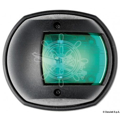 Feu de navigation Classic 12 noir/vert 112,5°