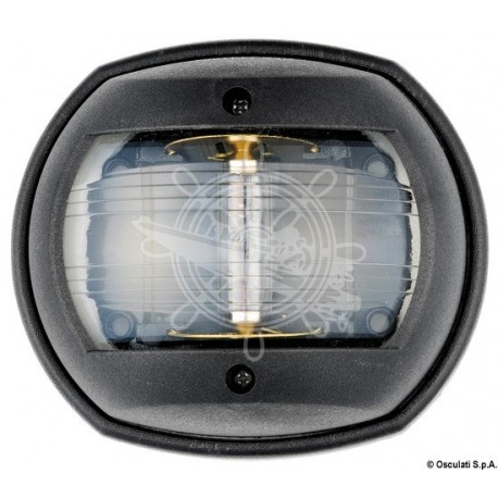 Feu de navigation Classic 12 noir/poupe blanc