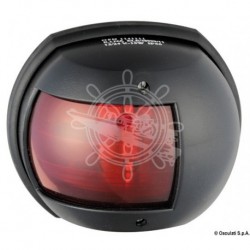 Feu de navigation Maxi 20 noir 12 V/rouge 112,5°