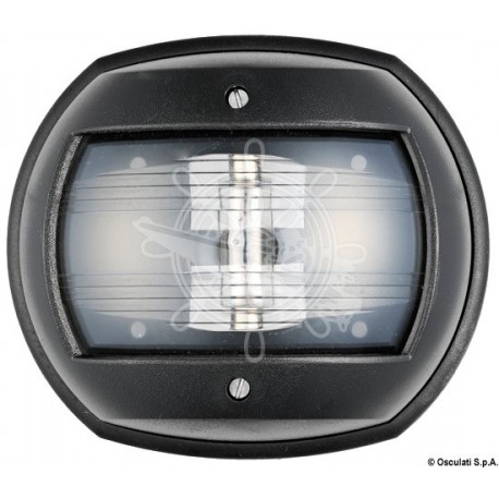 Feu de navigation Maxi 20 noir 12 V/poupe blanc