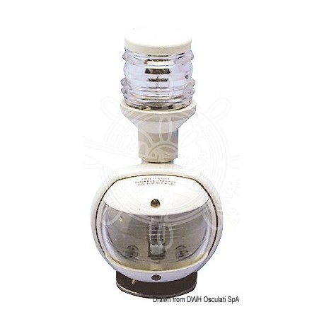 Support inox feux rollbar