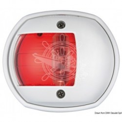 Feu de navigation led Compact blanc/112,5° gauche