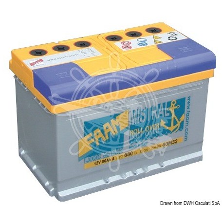 Batterie Solas 60 Ah