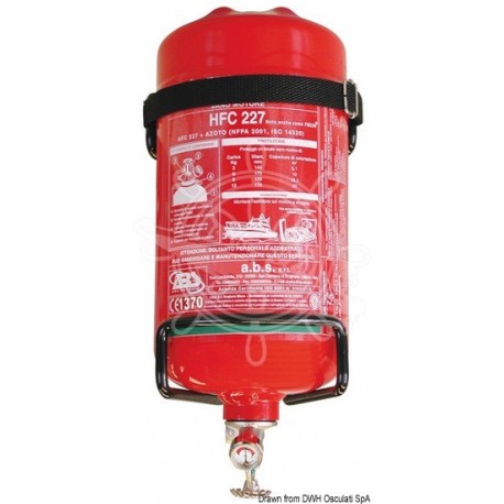 Syst.extinction 12 l + câble